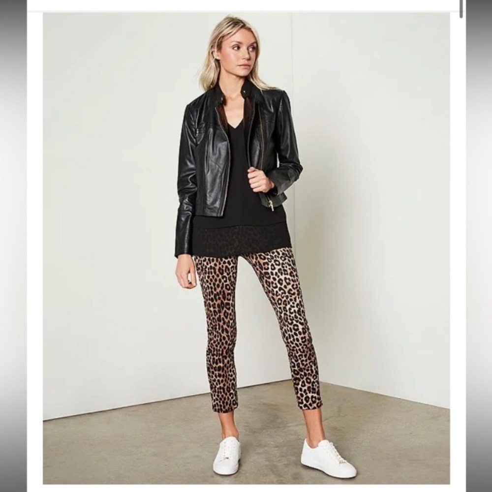 $74 NWT Michael kors pull on leopard leggings  S